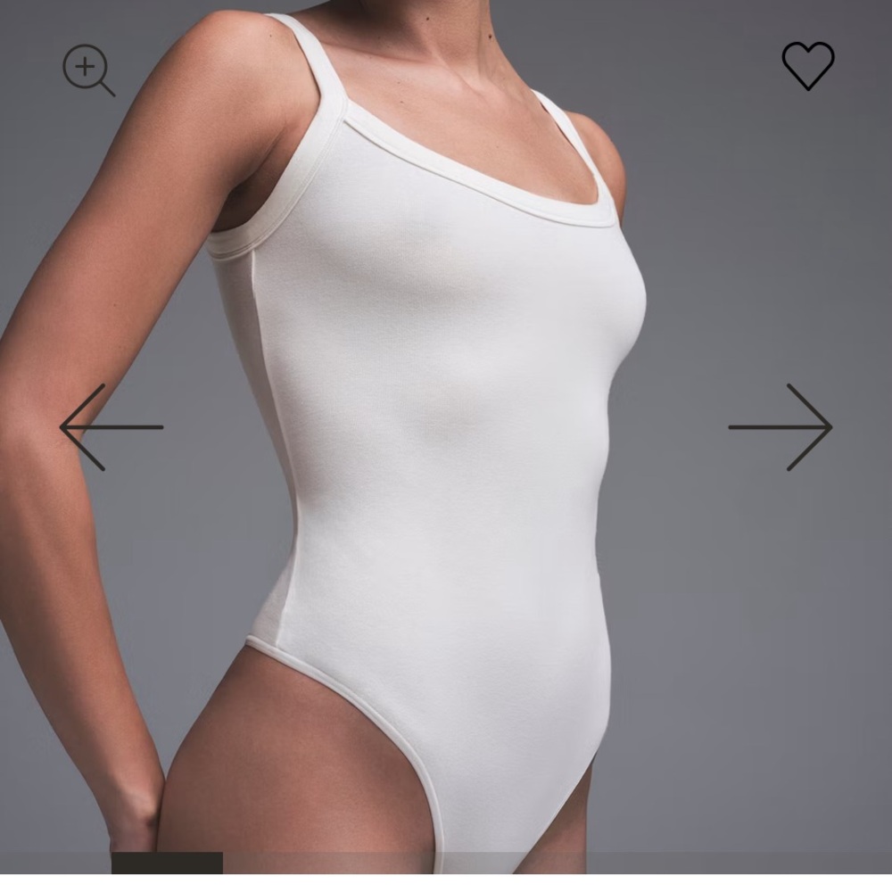 SKIMS White Bodysuit